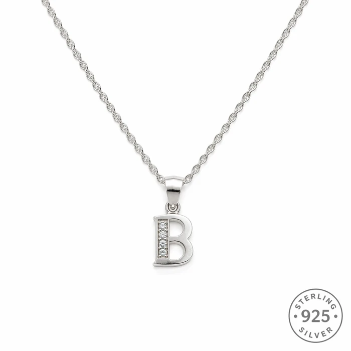 Initial B Necklace