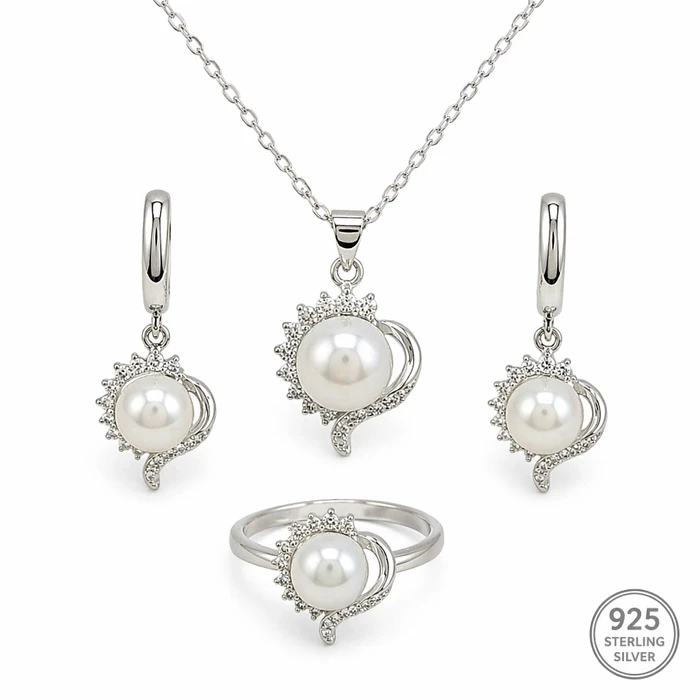 Swirl Pearl Set