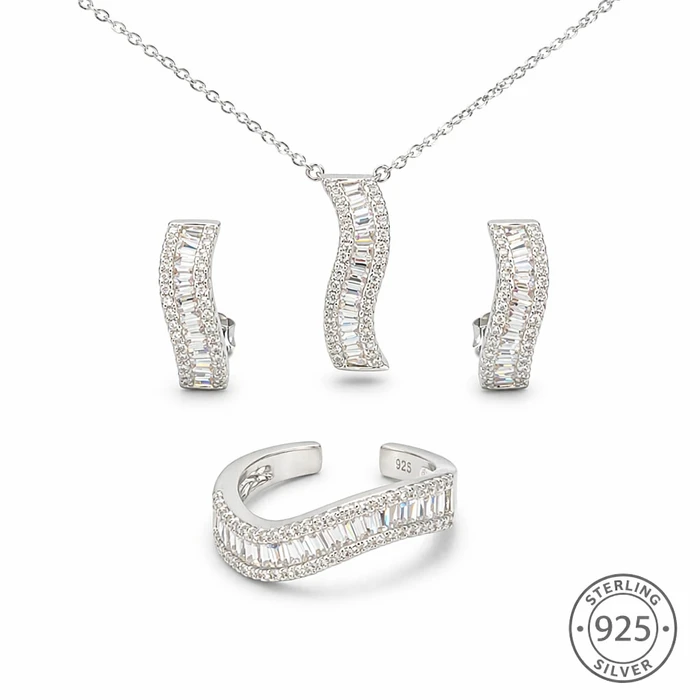 Baguette Wave Set