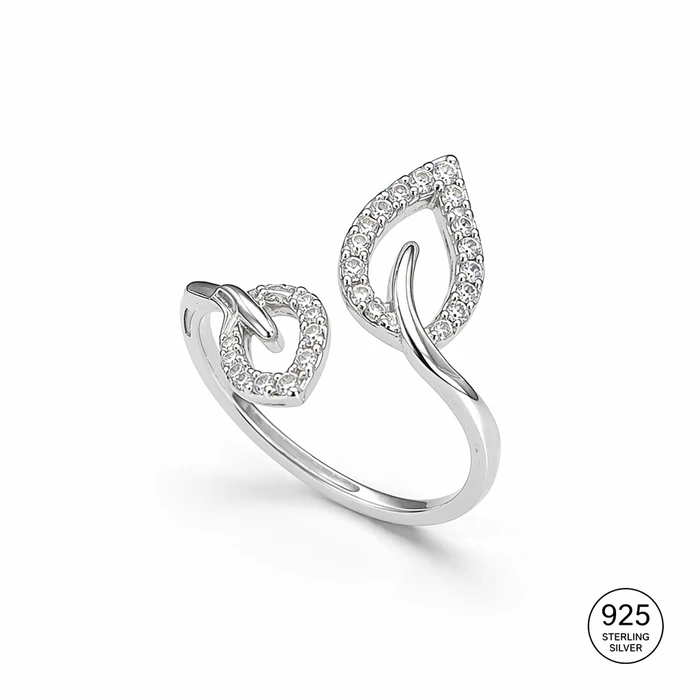 Double Shape Open Ring