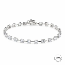 Princess Cut Tennis Bracelet