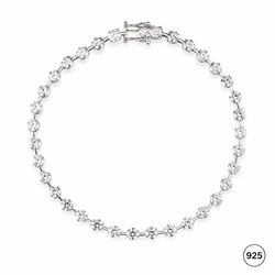 Round Solitaire Tennis Bracelet