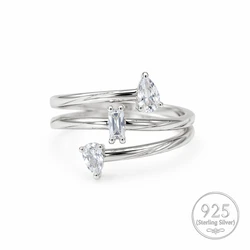 Open Wrap Marquise Ring
