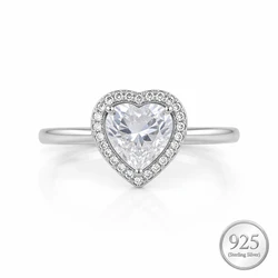 Heart Halo Ring