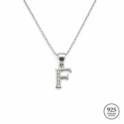 Initial F Necklace