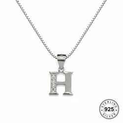 Initial H Necklace