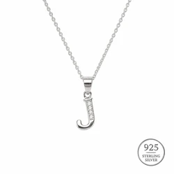 Initial J Necklace