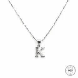 Initial K Necklace