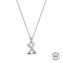 Initial X Necklace