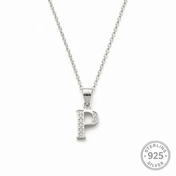 Initial P Necklace