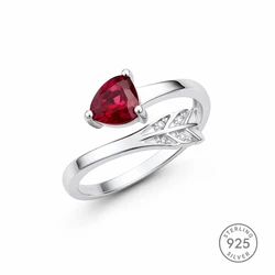 Ruby Heart Ring