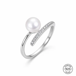 Pearl Open Ring